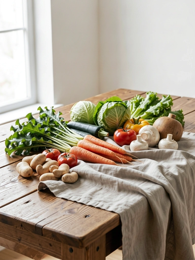 Friss alapanyagok és tudatos táplálkozás